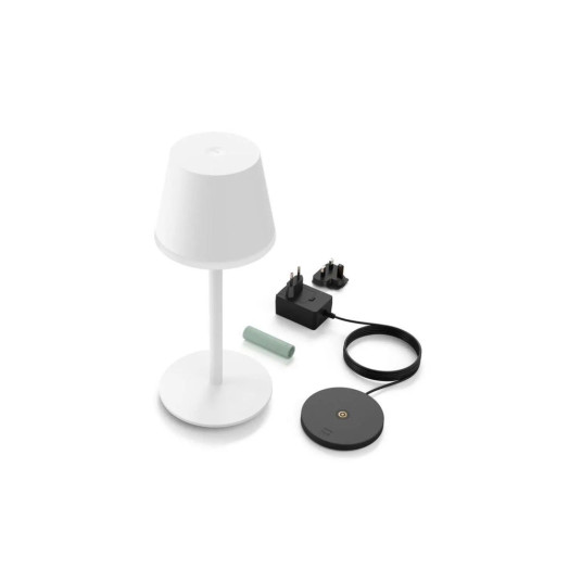 Настільна лампа Philips Hue Go White і Color Ambiance White