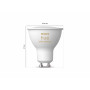 Philips Hue White Ambiance GU10 LED лампочка 3шт.