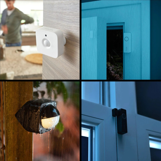 Захищений стартовий комплект системи сигналізації Philips Hue із контактними датчиками