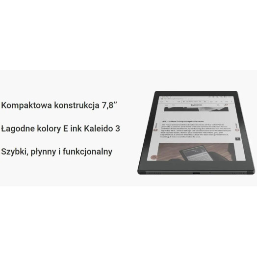 Пристрій для читання електронних книг Onyx Boox Tab Mini C 7,8" 64 ГБ WiFi Bluetooth Чорний