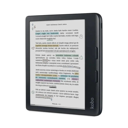 Пристрій для читання електронних книг Kobo Libra Color 7" 32GB WiFi Bluetooth Black