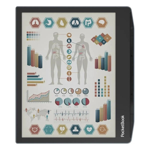 Рідер для електронних книг Pocketbook Era Color 7" 32GB WiFi Bluetooth Black