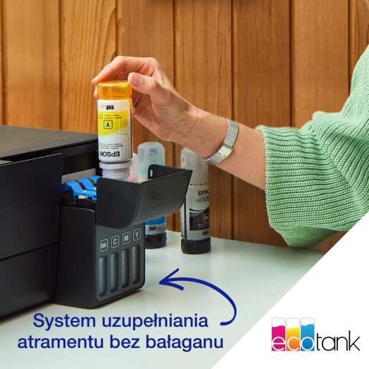 Принтер Epson EcoTank L1230 чорний