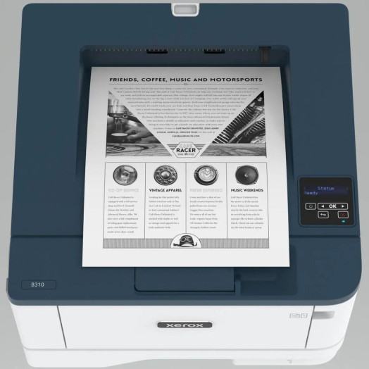 Принтер Xerox B310DNI білий і темно-синій