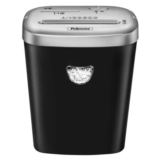 Шредер Fellowes 53C чорно-сріблястий
