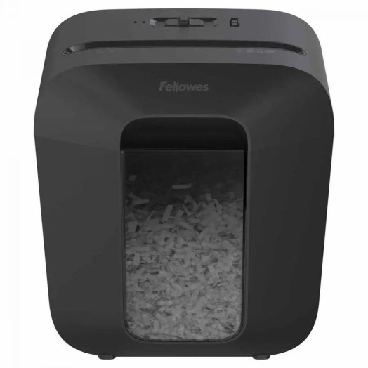 Чорний подрібнювач Fellowes LX25