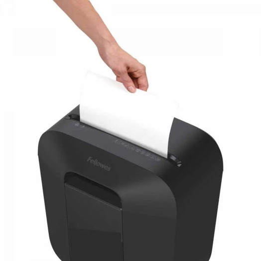 Чорний подрібнювач Fellowes LX25