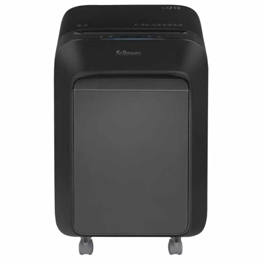 Чорний подрібнювач Fellowes LX210