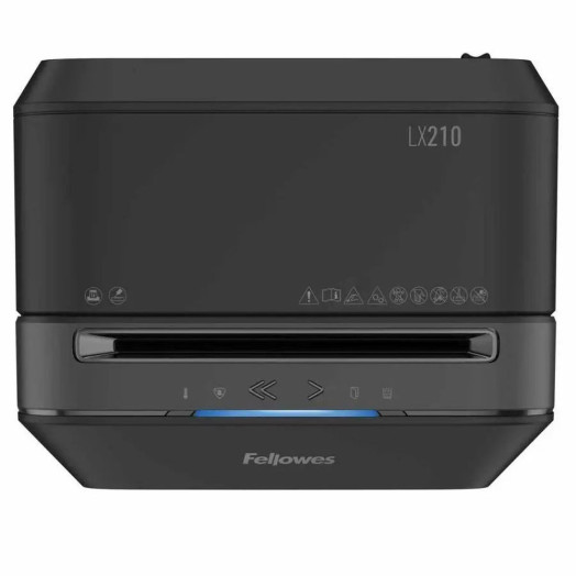 Чорний подрібнювач Fellowes LX210