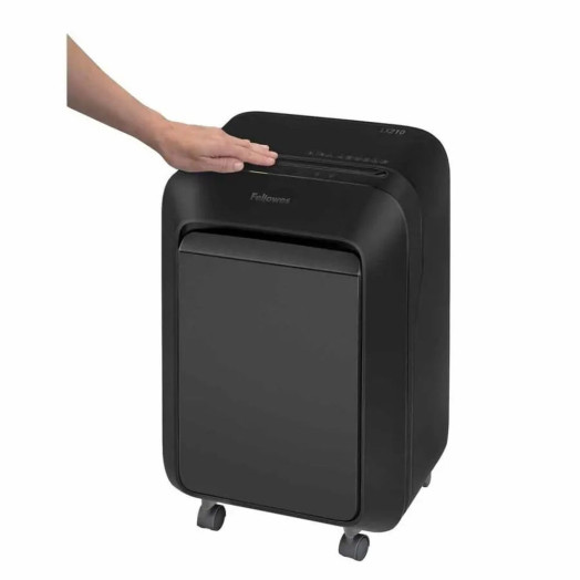 Чорний подрібнювач Fellowes LX210