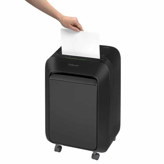 Чорний подрібнювач Fellowes LX210