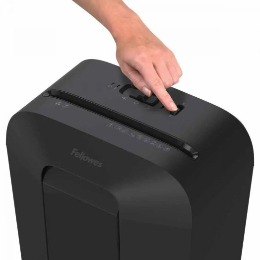 Чорний подрібнювач Fellowes LX41