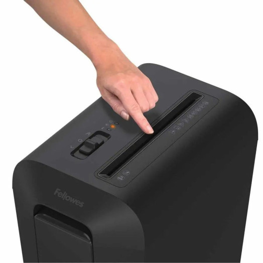 Чорний подрібнювач Fellowes LX65
