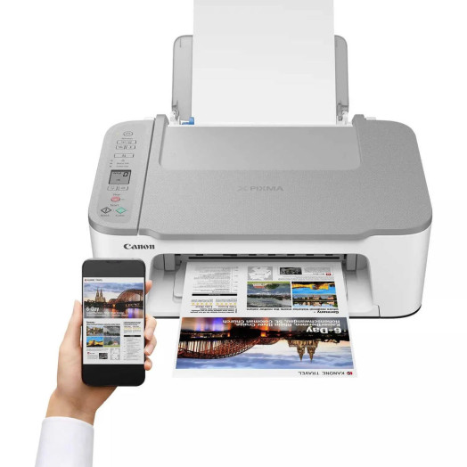 Універсальний принтер Canon PIXMA TS3451 Wi-Fi білий/сірий