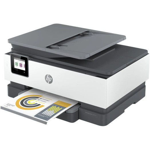 Чорно-білий принтер HP OfficeJet Pro 8022e Instant Ink WiFi All-in-One