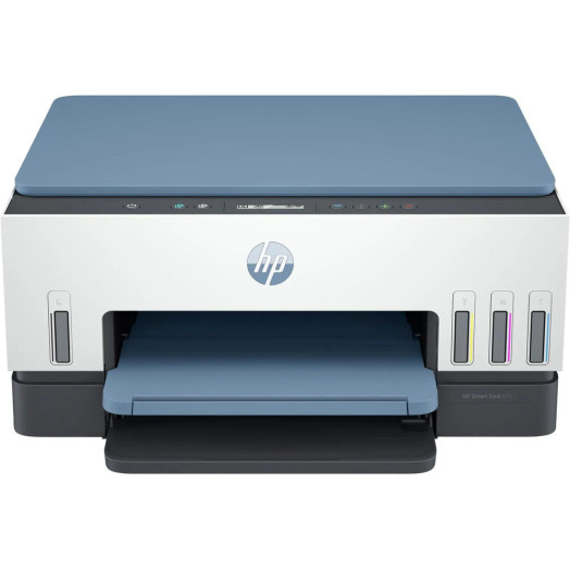 Принтер HP Smart Tank 675 (28C12A) WiFi All-in-One білий/синій