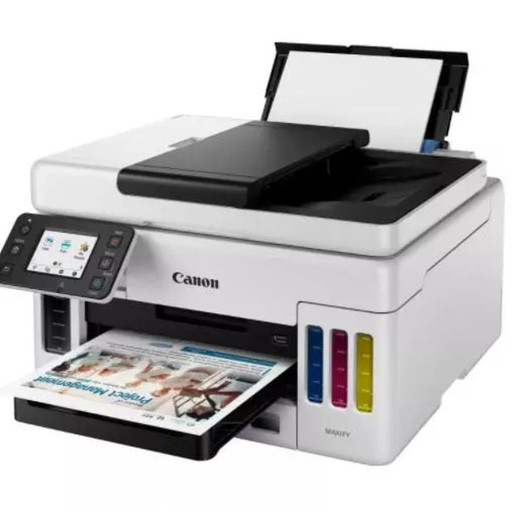 Багатофункціональний принтер Canon MAXIFY GX6040 MegaTank WiFi білий