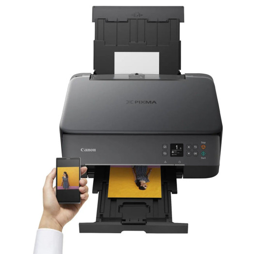 Чорний багатофункціональний принтер Canon PIXMA TS5350A Wi-Fi