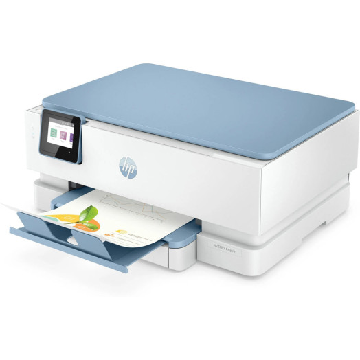 Принтер HP ENVY Inspire 7221e Instant Ink Wi-Fi All-in-One синьо-білий