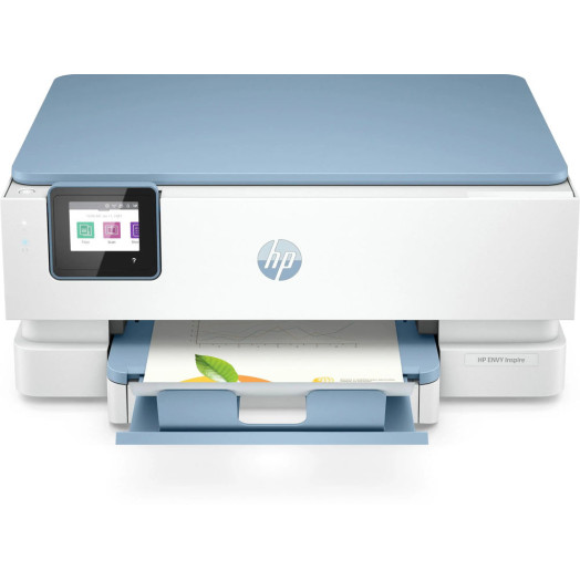 Принтер HP ENVY Inspire 7221e Instant Ink Wi-Fi All-in-One синьо-білий