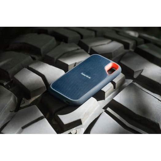 Портативний твердотільний накопичувач SanDisk Extreme 500 ГБ USB 3.2 Type-C сірий