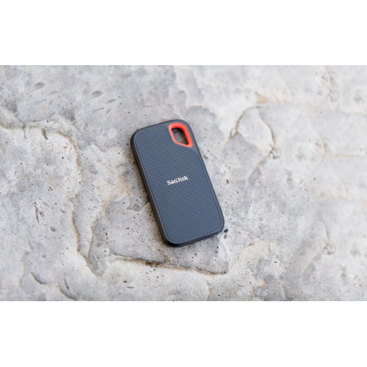 Портативний твердотільний накопичувач SanDisk Extreme 500 ГБ USB 3.2 Type-C сірий