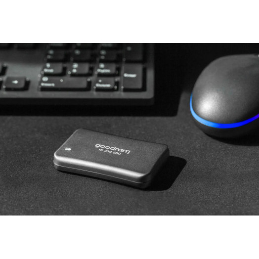 GoodRam SSD HL200 1TB USB 3.2 Type C Black