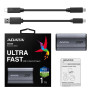 Adata Elite SE880 1TB USB 3.2 Type C сірий