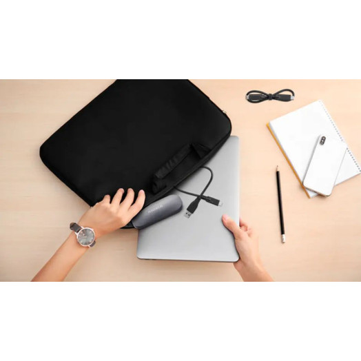 Kioxia Exceria Plus Portable 500GB USB 3.2 Type C сірий