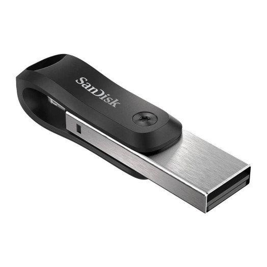 PenDrive SanDisk iXpand GO 256GB USB 3.0 / Lightning Silver-Black