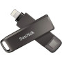 PenDrive SanDisk iXpand Luxe 256GB USB Type C / Lightning Silver-Black