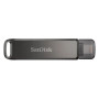 PenDrive SanDisk iXpand Luxe 256GB USB Type C / Lightning Silver-Black
