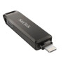 PenDrive SanDisk iXpand Luxe 256GB USB Type C / Lightning Silver-Black