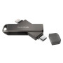 PenDrive SanDisk iXpand Luxe 256GB USB Type C / Lightning Silver-Black