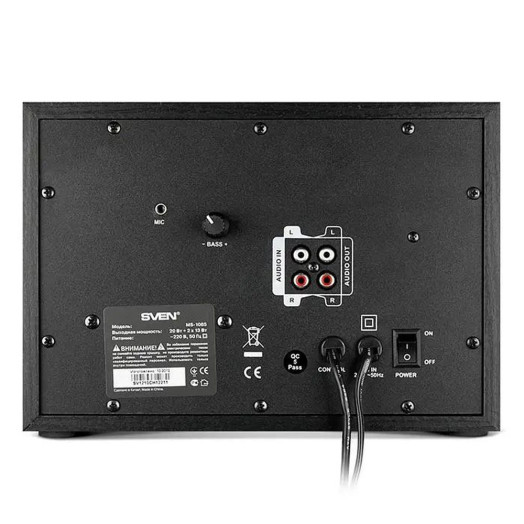 Колонки Sven MS-1085 2.1 Чорні