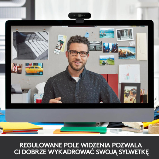 Веб-камера Logitech BRIO 4K Stream Edition Black