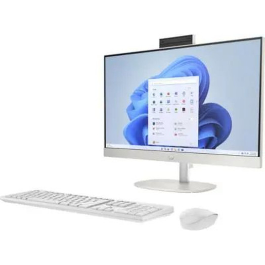 HP 24-cr0332nw R7 7730U 23.8" комп'ютер 16GB RAM 512GB SSD Win11 білий