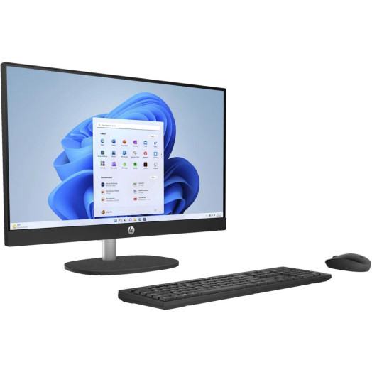 HP 24-cr0232nw i5-1335U 23.8" комп'ютер 16GB RAM 512GB SSD Win11 Black