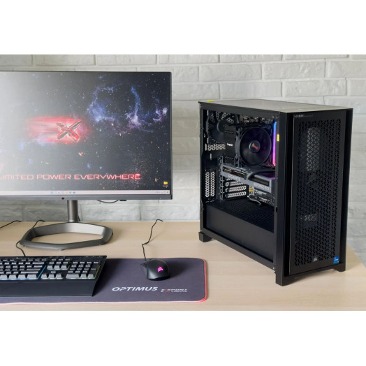 Ігровий комп'ютер Optimus E-Sport GB760T-CR6 i5-13600 16GB RAM 1TB SSD RTX4060Ti Win11