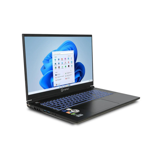 Ігровий ноутбук HIRO X570T 15.6" 144Hz i7-12700H 16GB RAM 1TB SSD RTX3070Ti Win11 Black