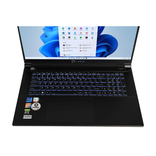 Ігровий ноутбук HIRO X570T 15.6" 144Hz i7-12700H 16GB RAM 1TB SSD RTX3070Ti Win11 Black