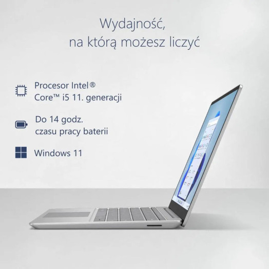 Ноутбук 2в1 Microsoft Surface Laptop Go 2 12.4" i5-1135G7 8GB RAM 128GB SSD Win11 Platinum