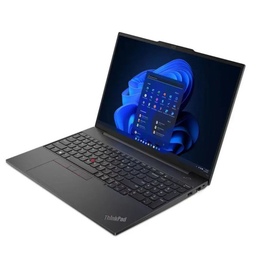 Ноутбук Lenovo ThinkPad E16 Gen 1 16" i5-1335U 16GB RAM 512GB SSD MX550 Win11 Pro Black