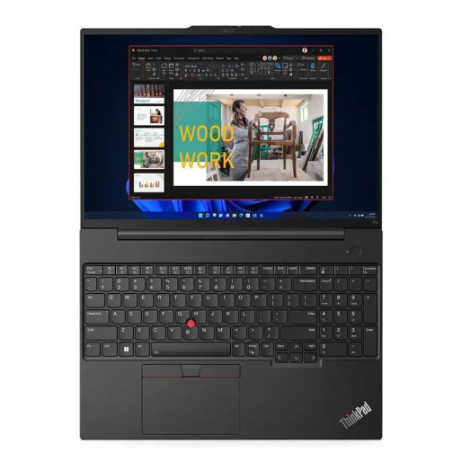 Ноутбук Lenovo ThinkPad E16 Gen 1 16" i5-1335U 16GB RAM 512GB SSD MX550 Win11 Pro Black