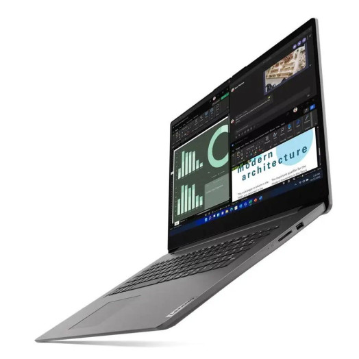 Бізнес-ноутбук Lenovo V17 G4 IRU 17.3" i7-1355U 16GB RAM 512GB SSD Win11 Pro сірий