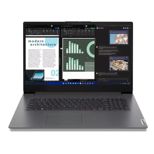 Бізнес-ноутбук Lenovo V17 G4 IRU 17.3" i7-1355U 16GB RAM 512GB SSD Win11 Pro сірий