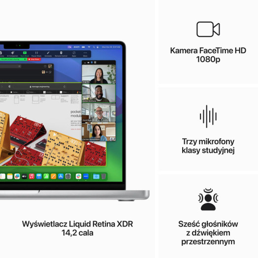Apple MacBook Pro 2023 14.2" M3 8GB RAM 512GB Disk macOS Silver
