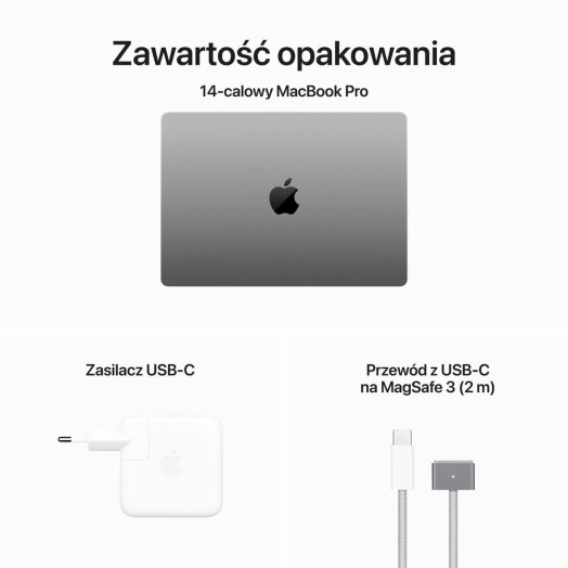 Apple MacBook Pro 2023 14.2" M3 8GB RAM 512GB Disk macOS Space Gray