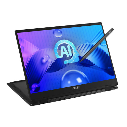 Ноутбук 2в1 MSI Summit E16 AI Studio A1VETG-029PL 16" 165Hz Ultra 7 155H 32GB RAM 1TB SSD RTX4050 DLSS3 Win11 Pro Black