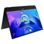 Ноутбук 2в1 MSI Summit E16 AI Studio A1VETG-029PL 16" 165Hz Ultra 7 155H 32GB RAM 1TB SSD RTX4050 DLSS3 Win11 Pro Black